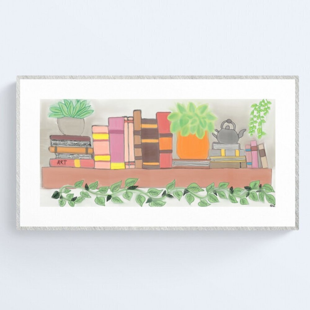 Book art  | Kids Art | Modern Wall Art Decor | Minimalist Digital Prints